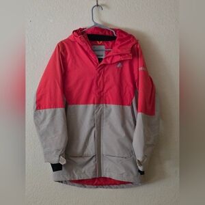 Orage Orange and Gray Jacket For Men Size 14